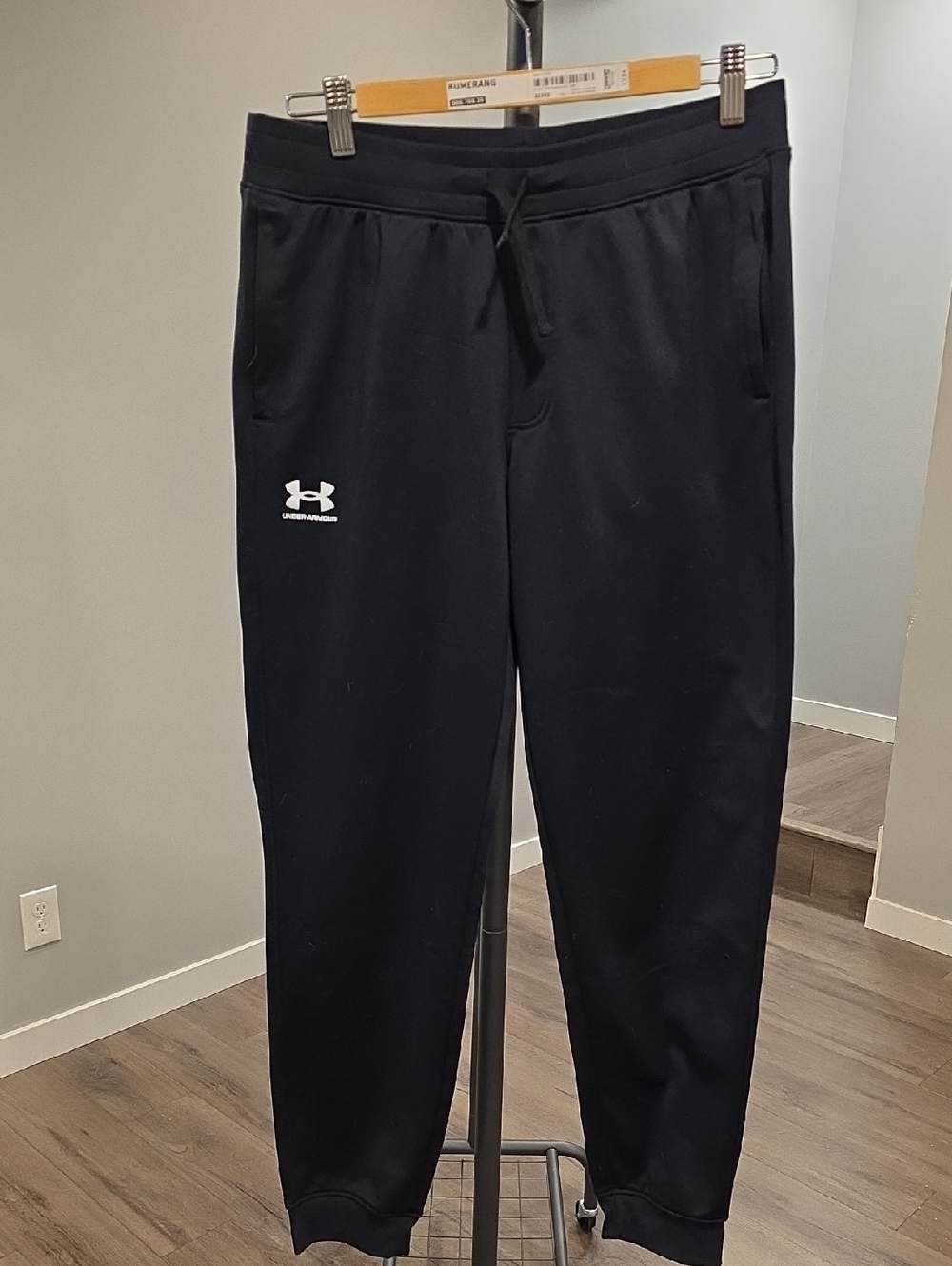 Under Armour Black Performance Joggers with Logo